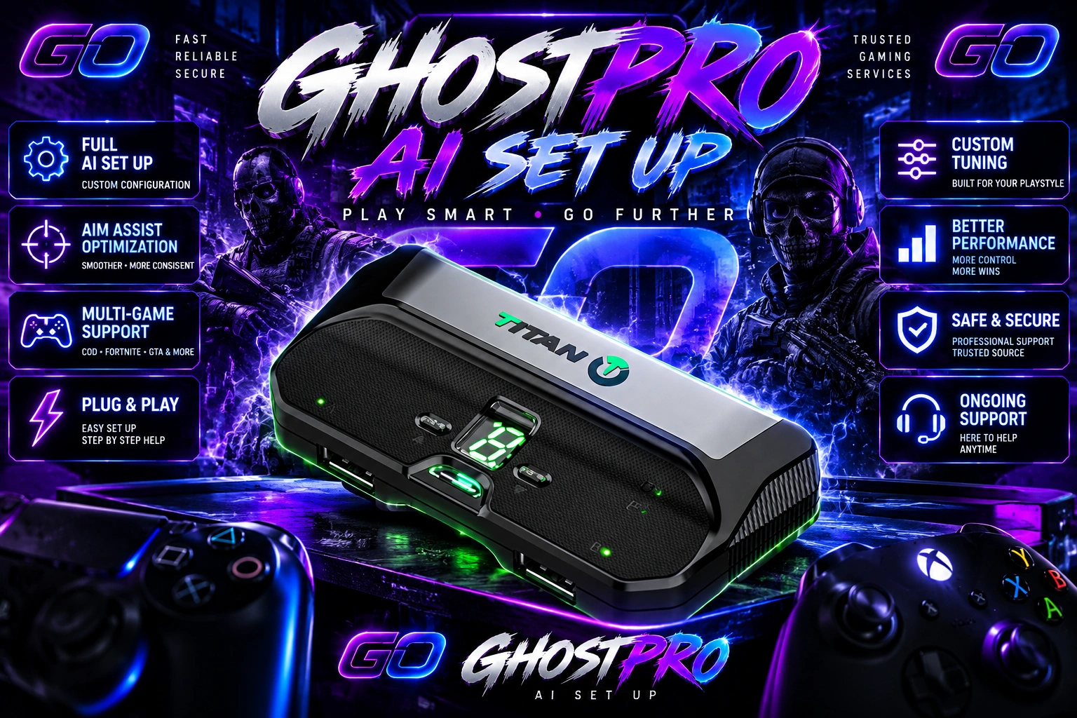 Ghost Pro A.I Set Up