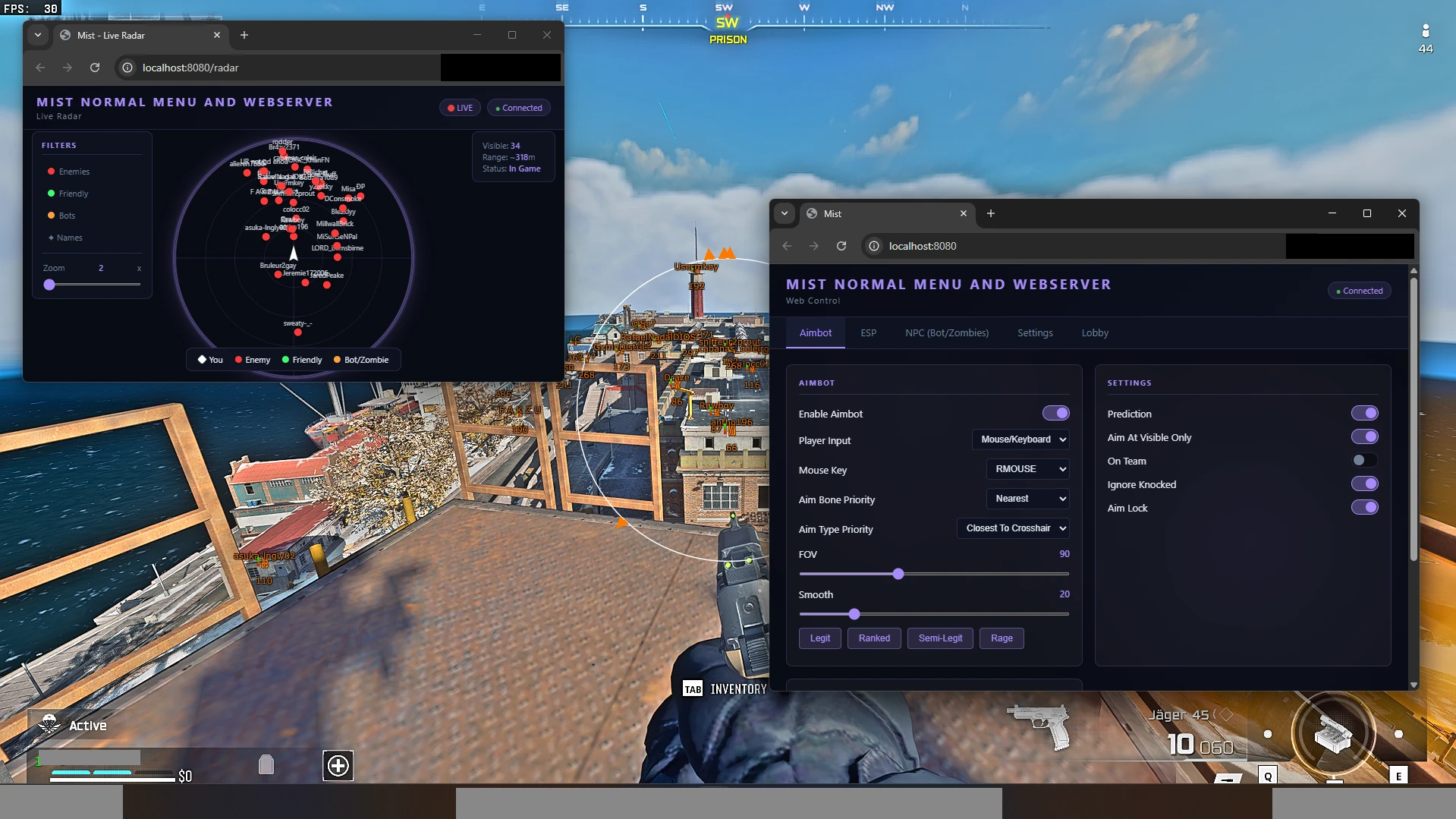 Mist External + Spoofer